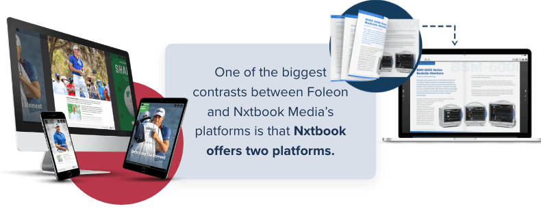 Nxtbook offers two platforms